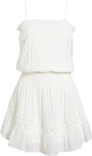 Elan Smocked Cover-Up Dress