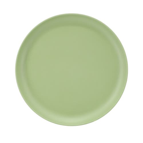 Gibson Home Fairhope 12 Piece Melamine Round Dinnerware Set In Green