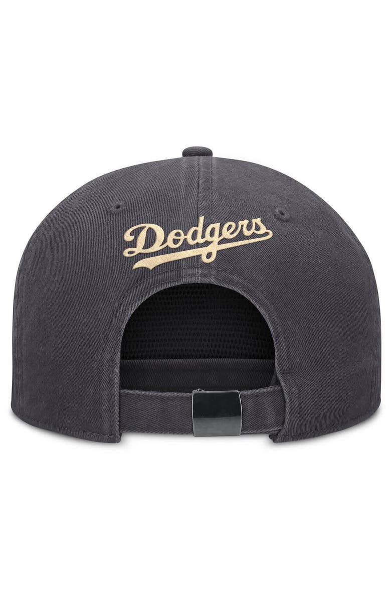 Nike Men's Nike Anthracite Los Angeles Dodgers Monotone Pro Adjustable Hat, Alternate, color, Anthracite