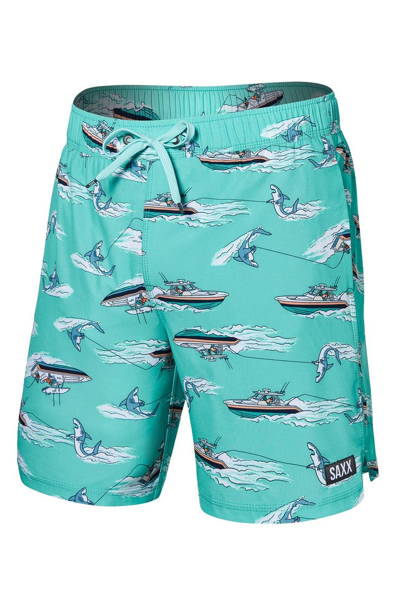 SAXX 7-Inch Oh Buoy Volley Swim Shorts, Alternate, color, 