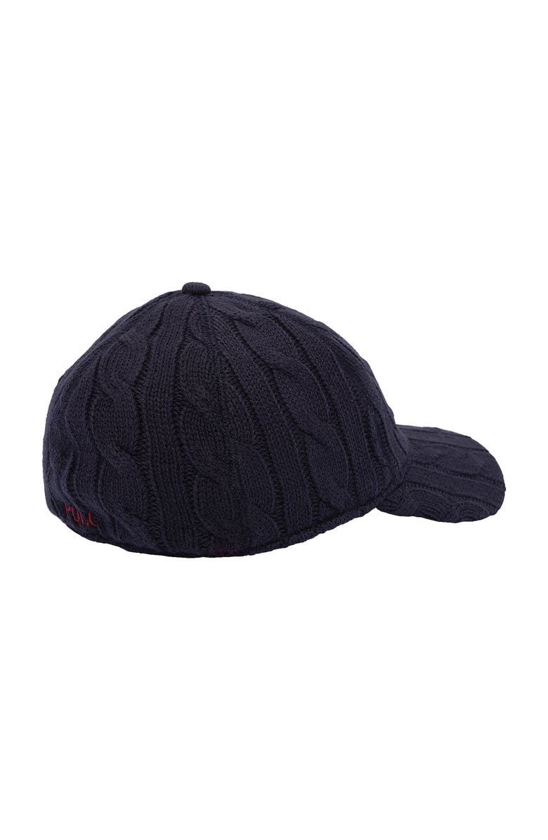 Polo Ralph Lauren Classic Cable Cap, Alternate, color, Navy