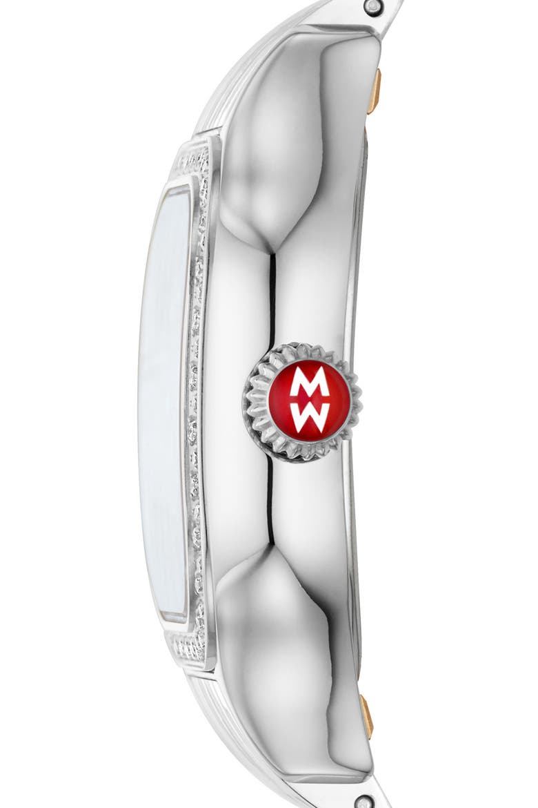 Meggie Diamond Dial Bracelet Watch, 29mm, Alternate, color, STAINLESS STEEL