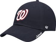'47 Women's '47 Navy Washington Nationals Team Miata Clean Up Adjustable Hat
