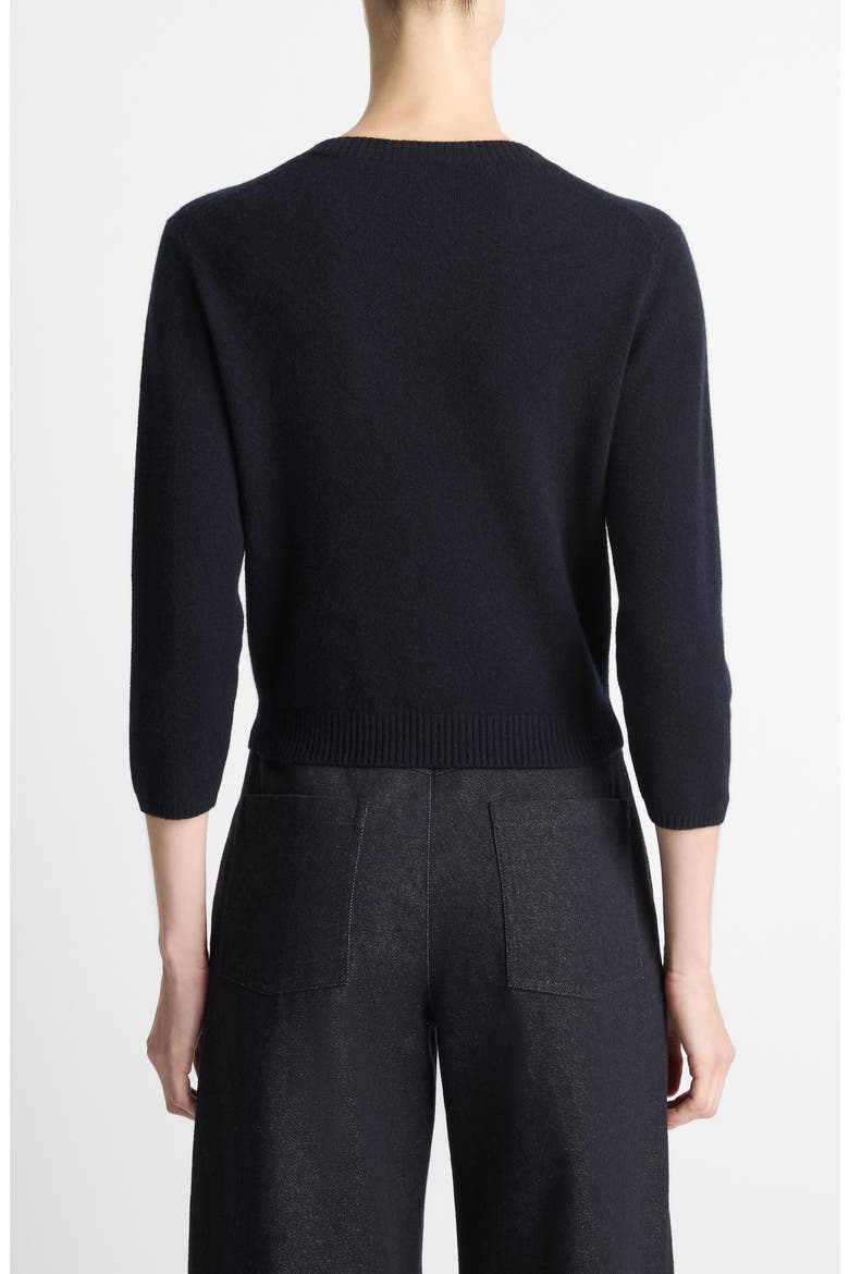 V-Neck Sweater, Alternate, color, COASTAL