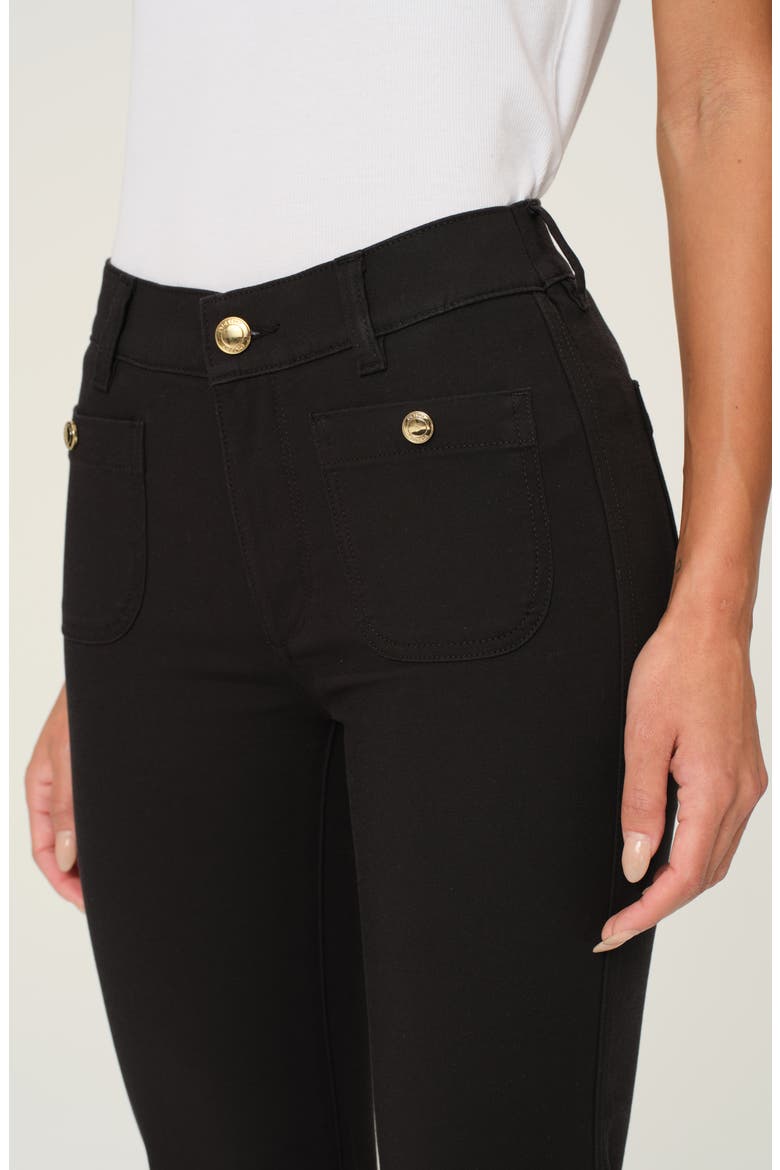 Mara Instasculpt Mid Rise Ankle Straight Leg Jeans, Alternate, color, BLACK ONYX DYNAMIC