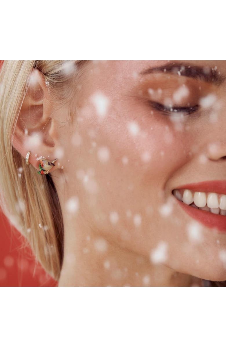 Bill Skinner Studio Robin Pendant & Earring Set, Alternate, color, Gold Plated