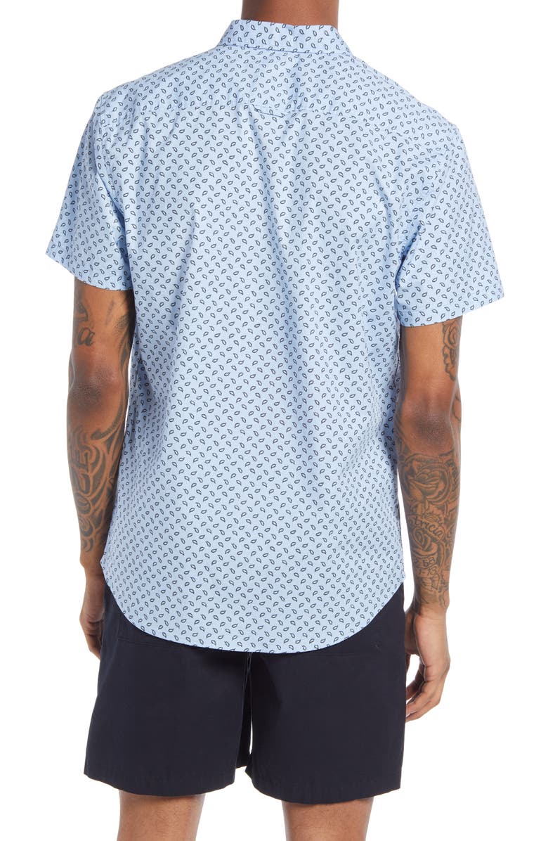 BP. Short Sleeve Button-Up Shirt, Alternate, color,