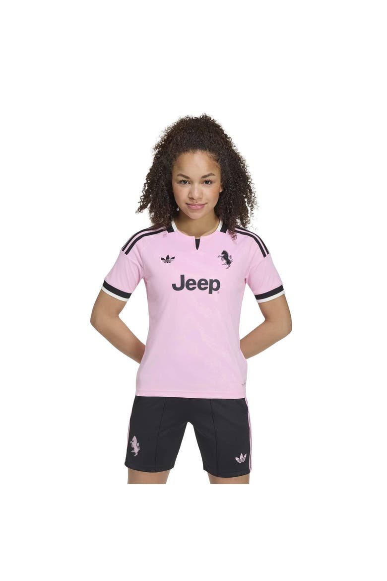 Youth adidas  Pink Juventus 2026/27 Away Replica Jersey, Main, color, Pink