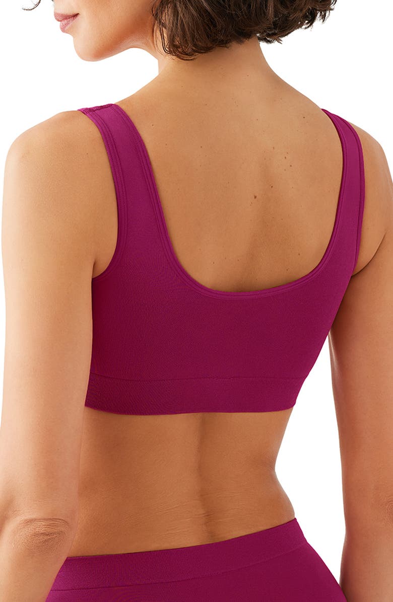 Wacoal B-Smooth Seamless Bralette, Alternate, color, Carnevale Pink