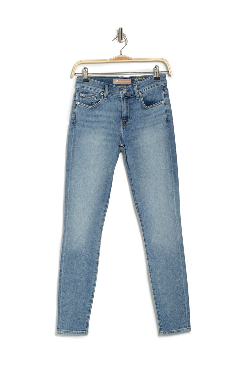 7 For All Mankind <sup>®</sup> Luxe Vintage The Ankle Skinny Jeans, Alternate, color, 