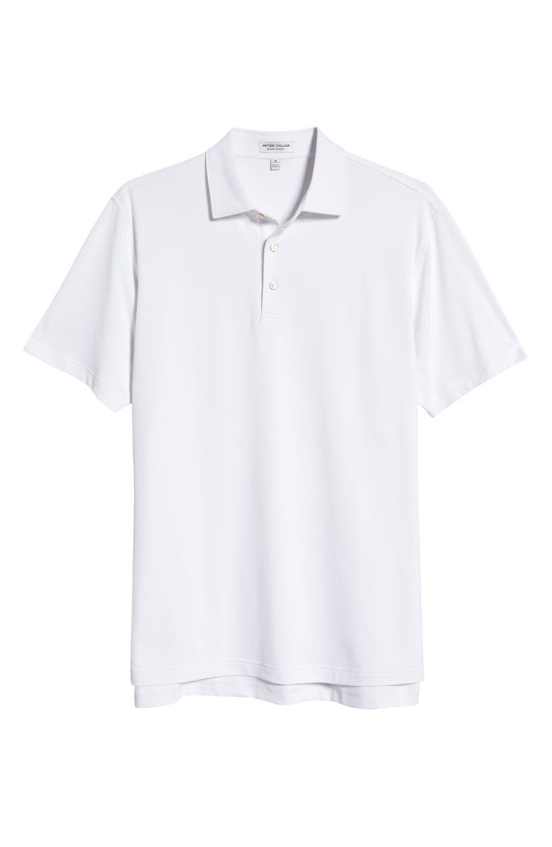 Peter Millar Solid Performance Polo, Alternate, color, White