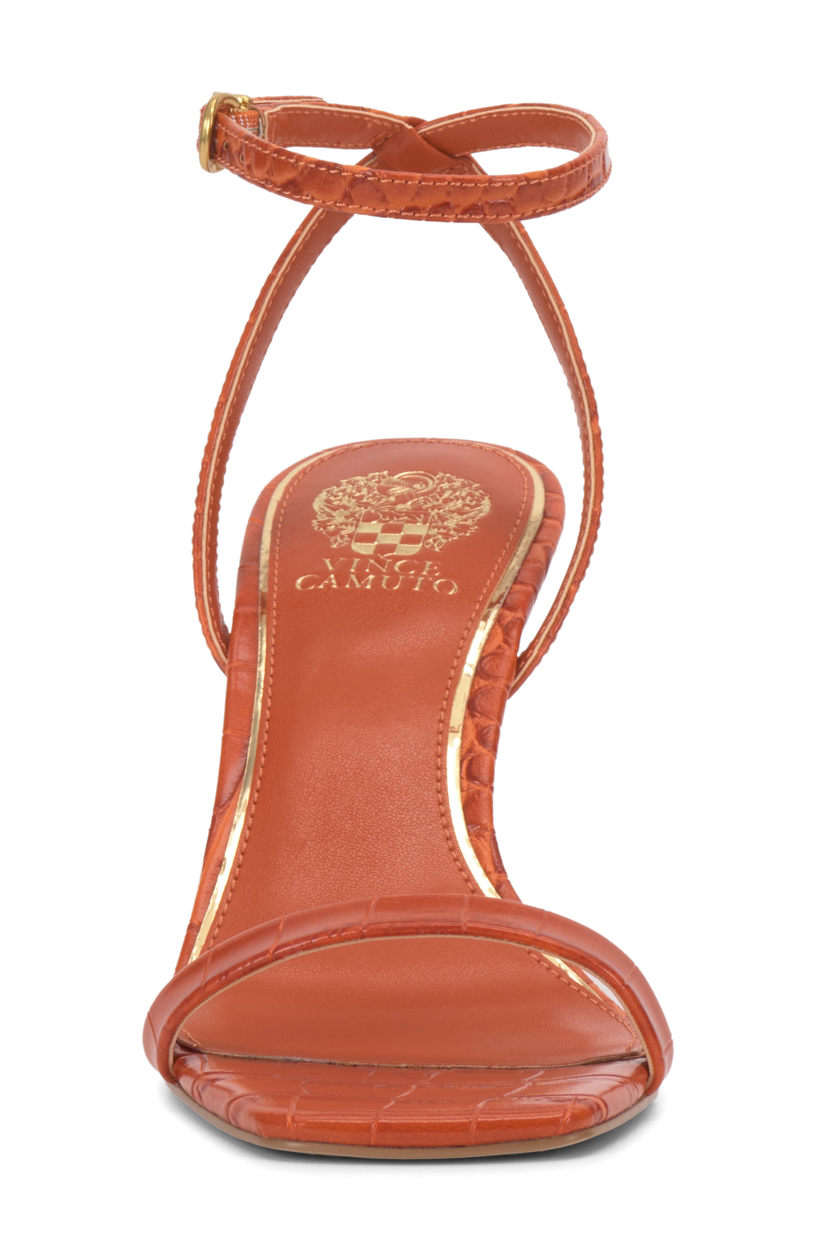 Ambee Ankle Strap Wedge Sandal, Alternate, color, SUNSET EMBOSSED