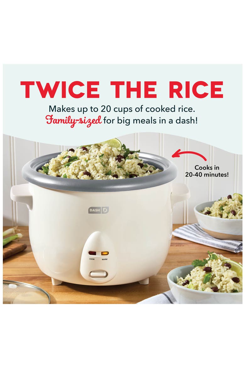 Family Rice Cooker, Alternate, color, CREAM