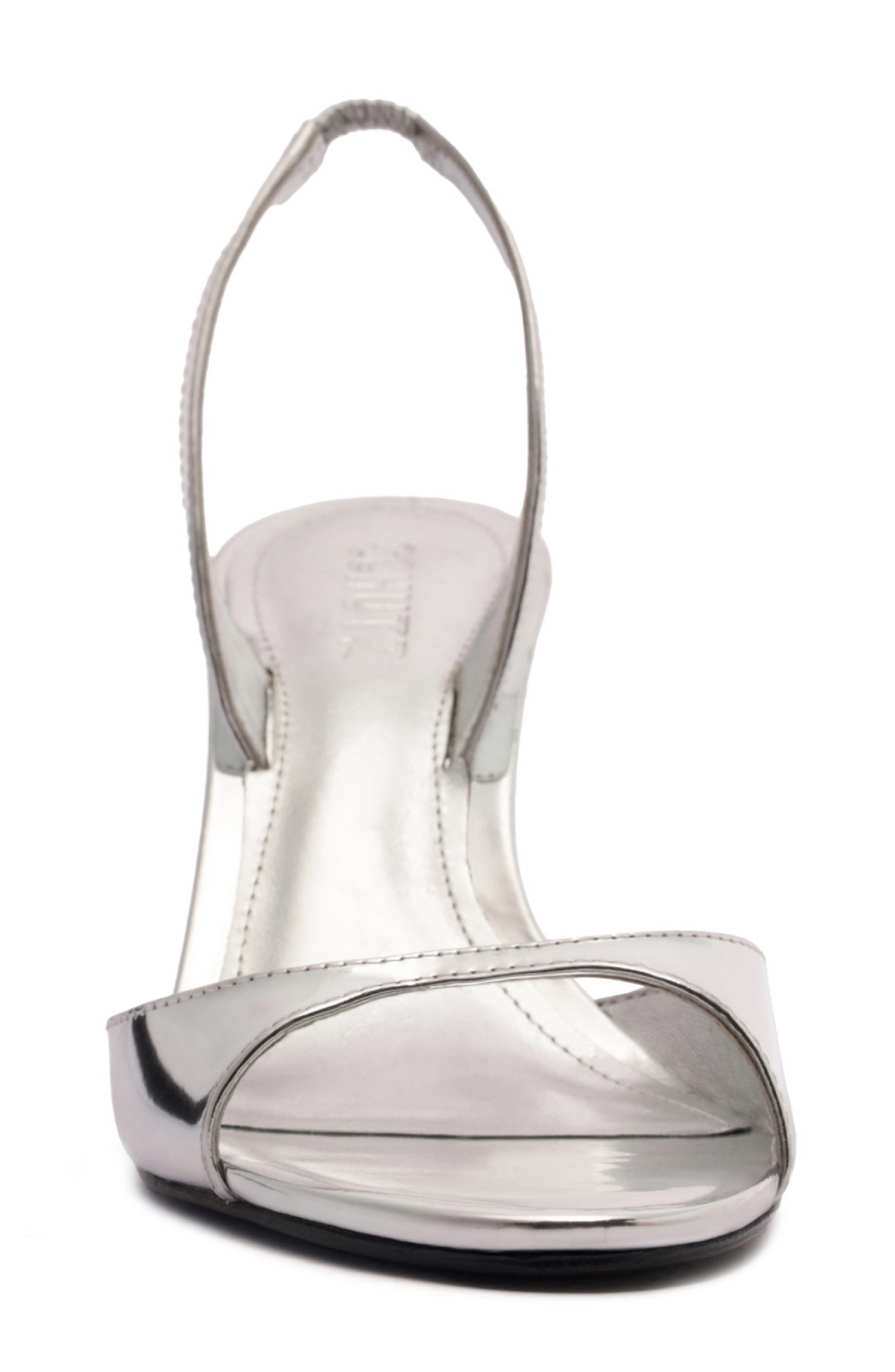 Scarlett Mid Slingback Sandal, Alternate, color, PRATA