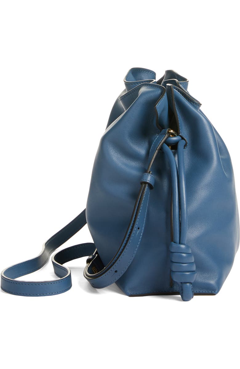 Loewe Flamenco Knot Leather Clutch, Alternate, color,