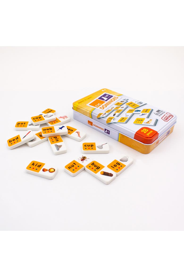 CVC Dominoes Language Arts, Alternate, color, Multicolored