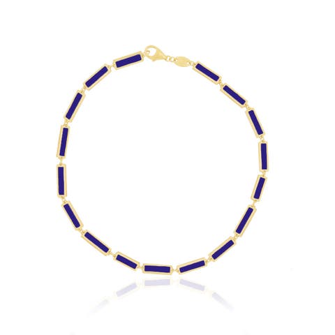 Lapis Bar Bracelet