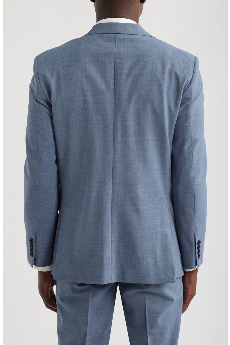 Henrik Trim Fit Solid Stretch Wool Suit Jacket, Alternate, color, GREY BLUE CROSSHATCH