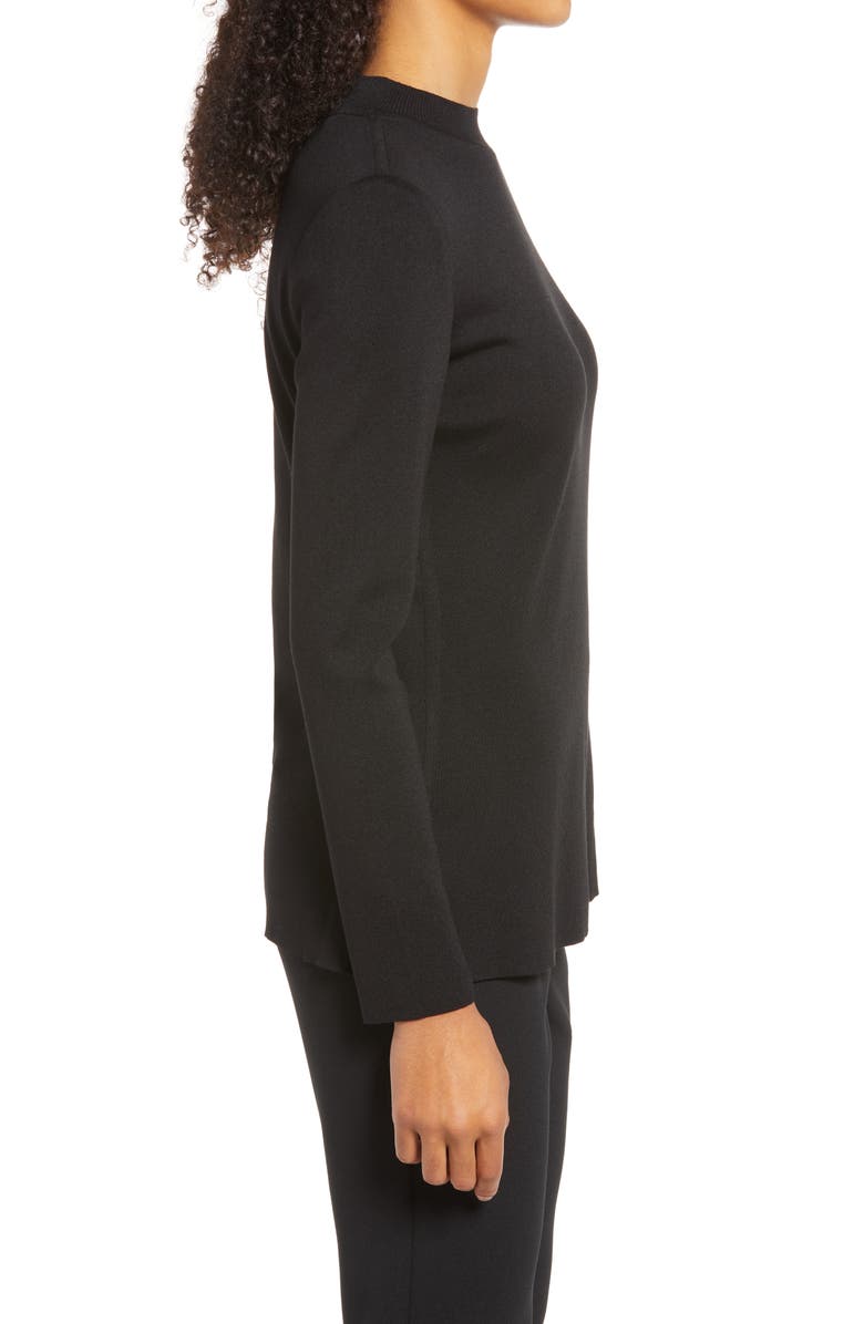 Ming Wang Long Sleeve Knit Tunic, Alternate, color, 