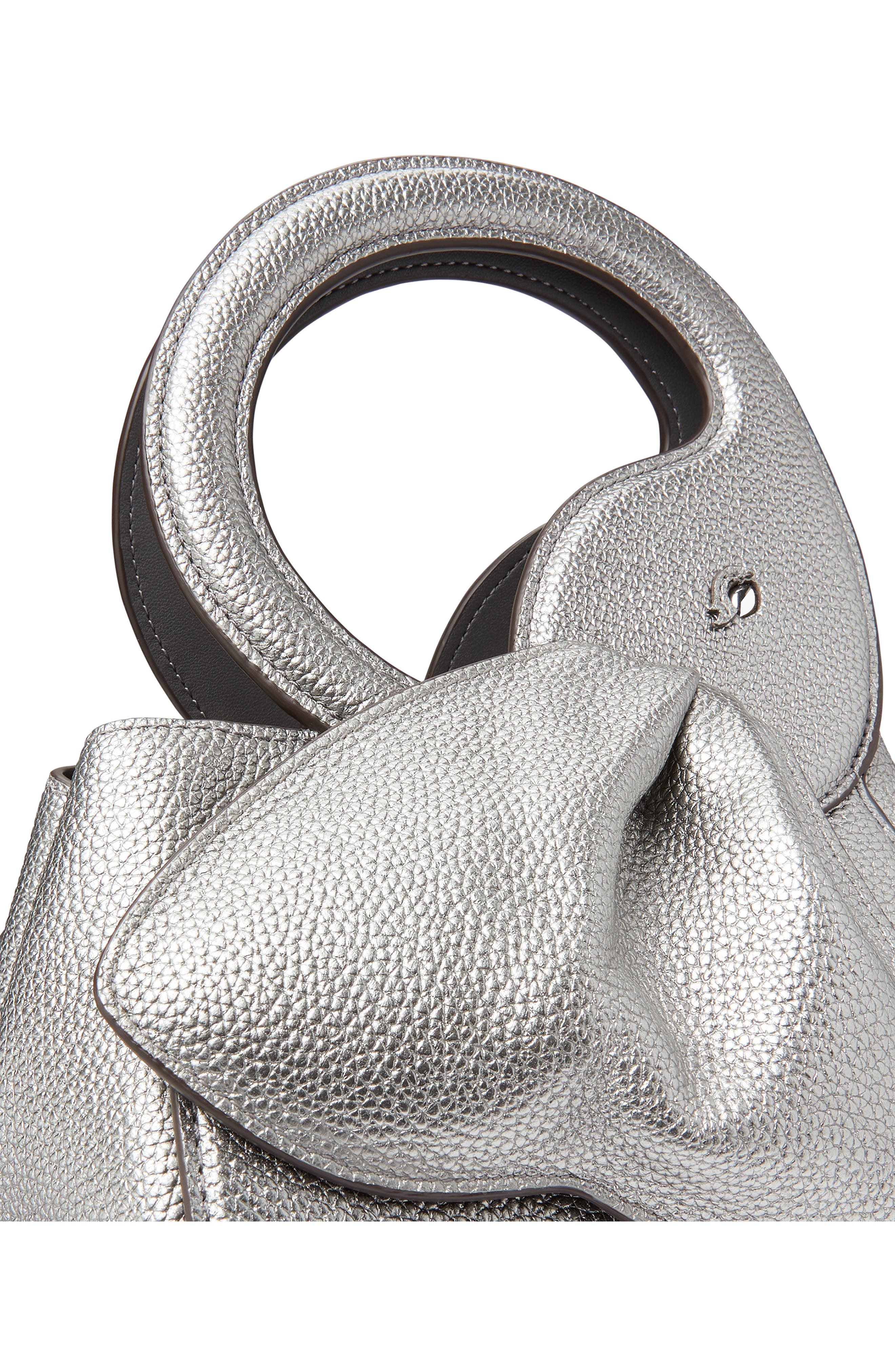 Kate Spade New York ellie metallic leather top handle bag, Alternate, color, 