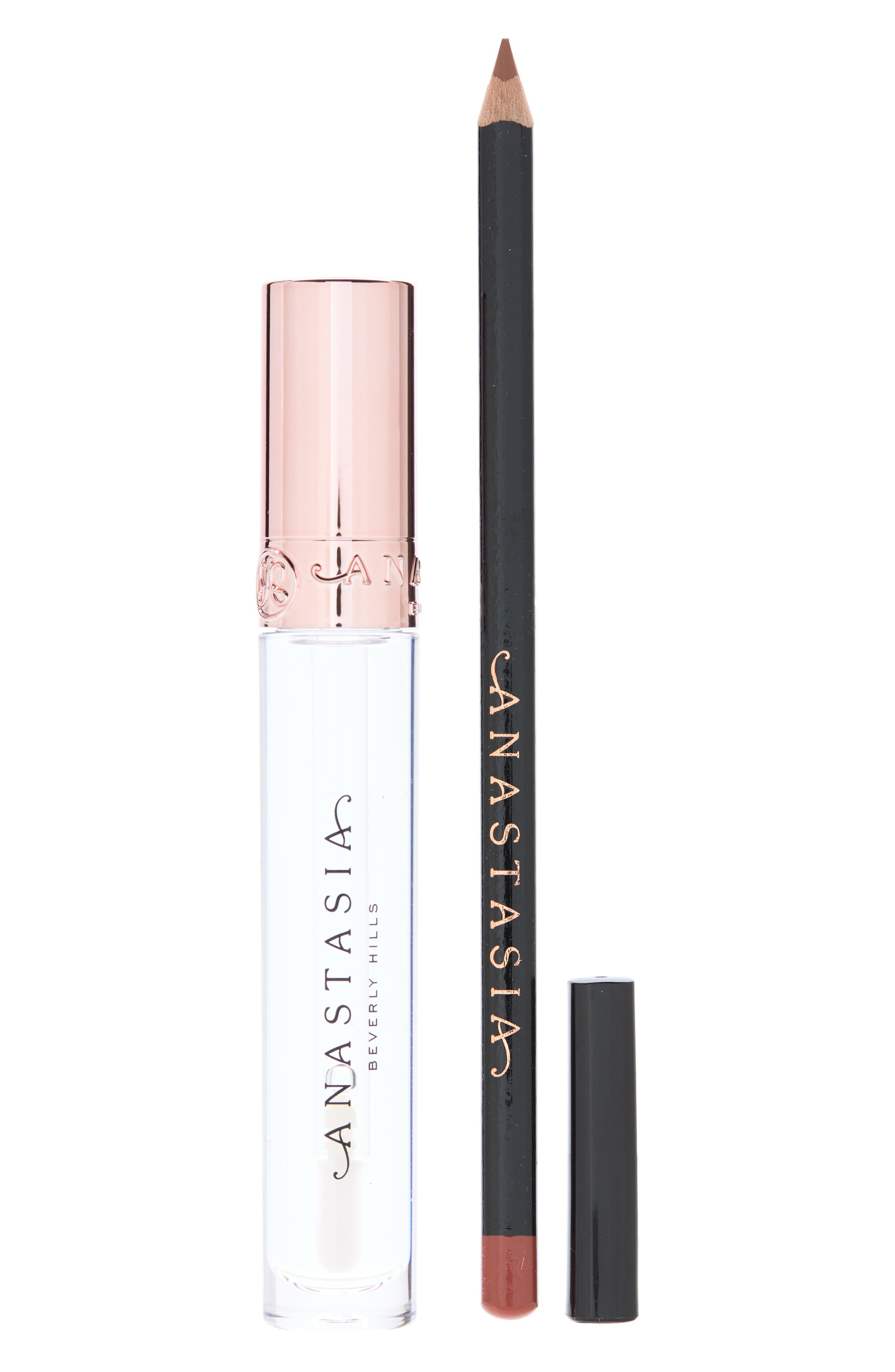Anastasia Beverly Hills Pout Master Sculpted Lip Duo - Clear/Warm Taupe