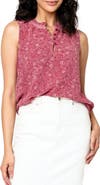 GIBSONLOOK Respect the Ruffle Floral Sleeveless Top