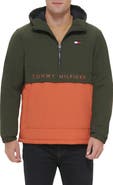 Tommy Hilfiger Packable Quarter Zip Windbreaker