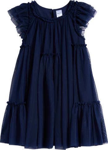 Nordstrom Kids' Tiered Mesh Dress Nordstromrack