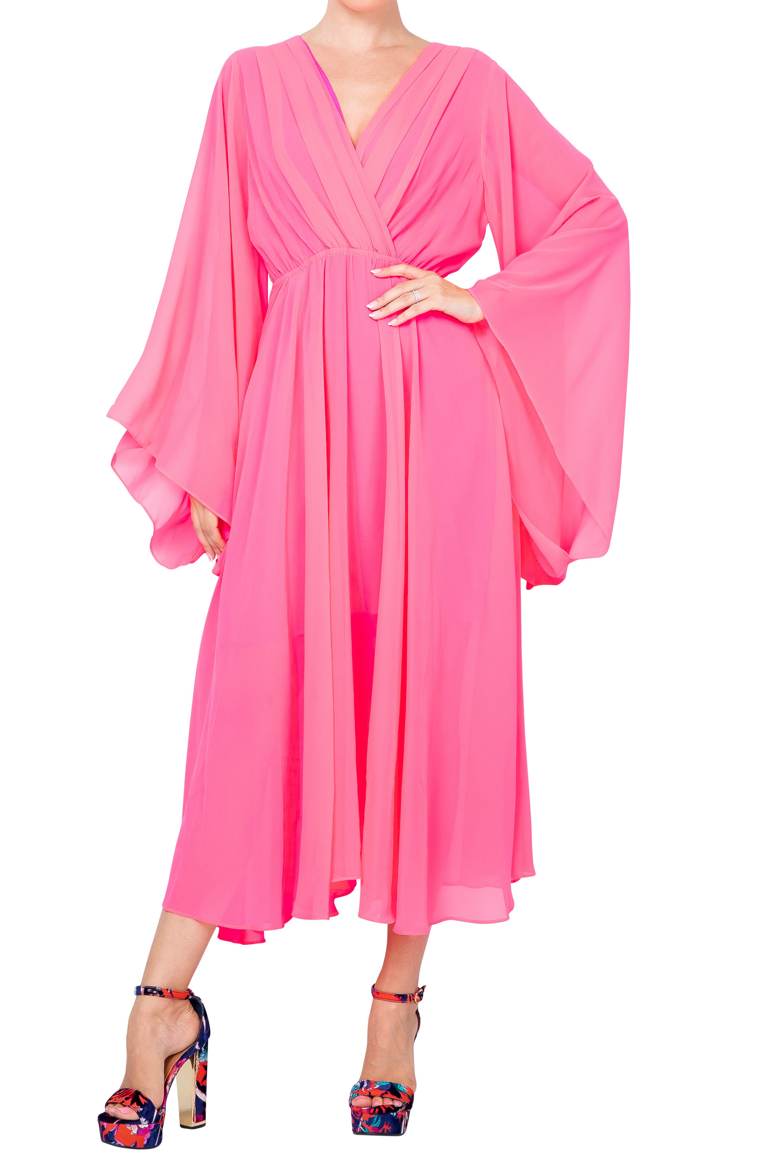 MEGHAN LA Sunset Midi Dress