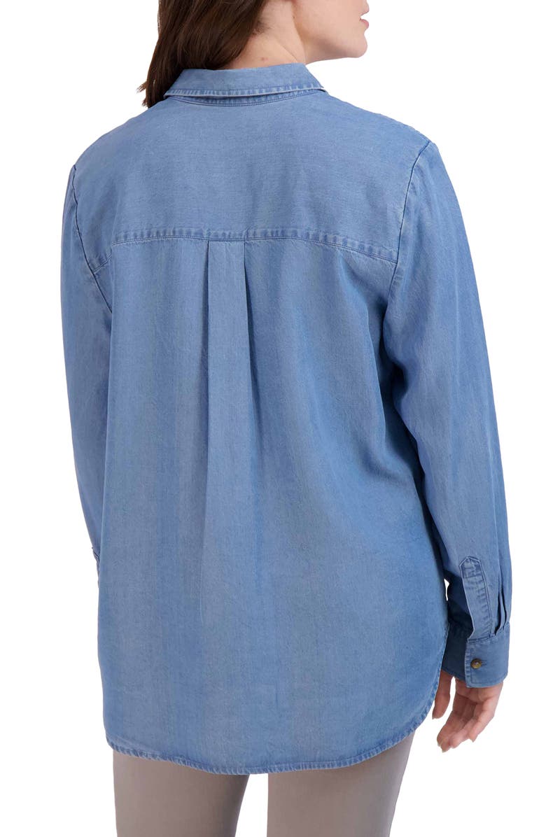 Foxcroft Hampton Long Sleeve Button-Up Shirt, Alternate, color, 