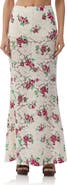 AFRM Caella Floral Lace Maxi Skirt