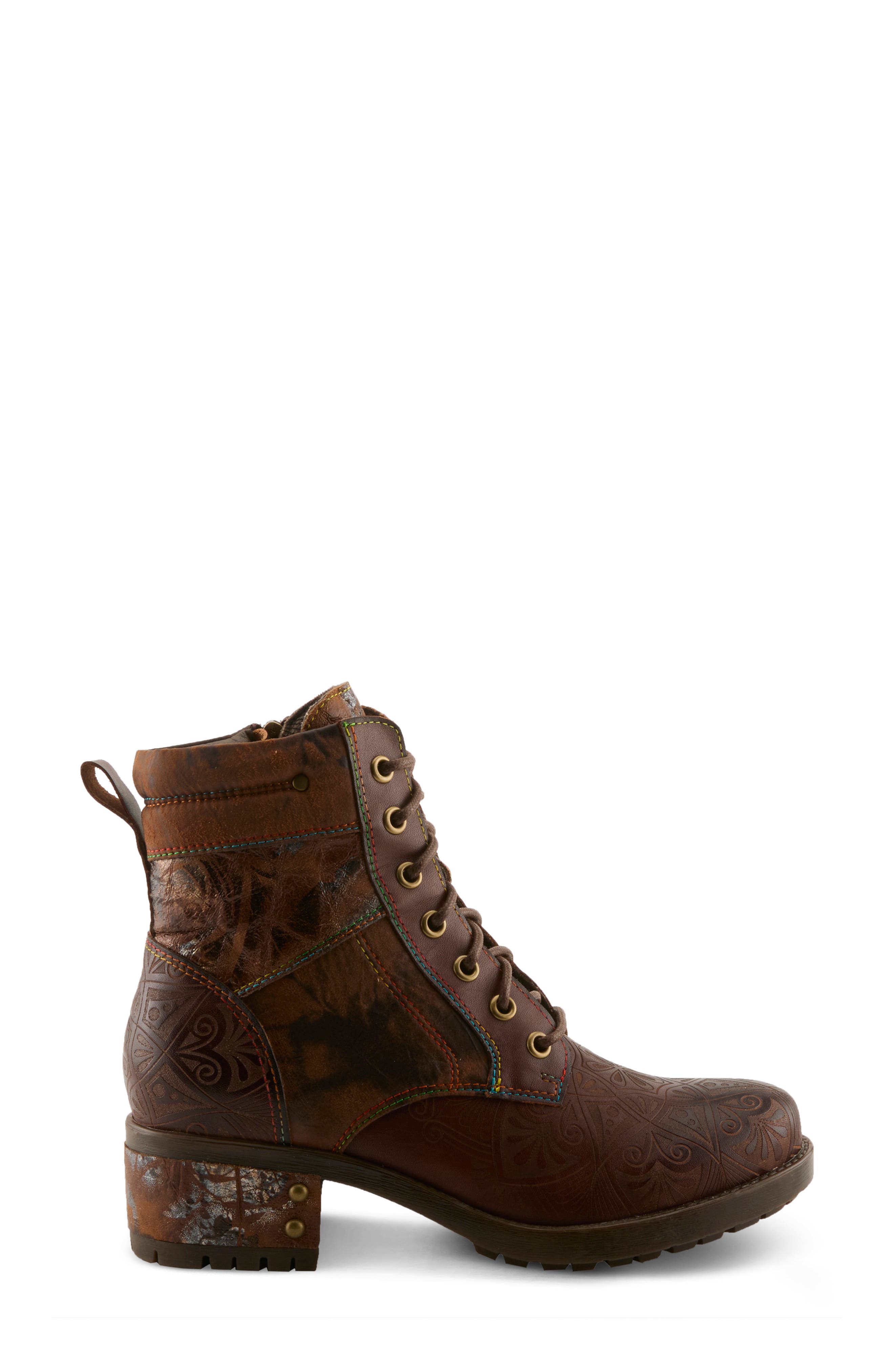 Whitefish Leather Boot, Alternate, color, BROWN MULTI
