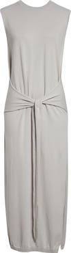 Lemaire Knotted Cotton Crepe Sweater Dress