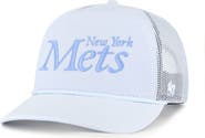 '47 Men's '47 Light Blue New York Mets Foundation Script Hitch Adjustable Trucker Hat