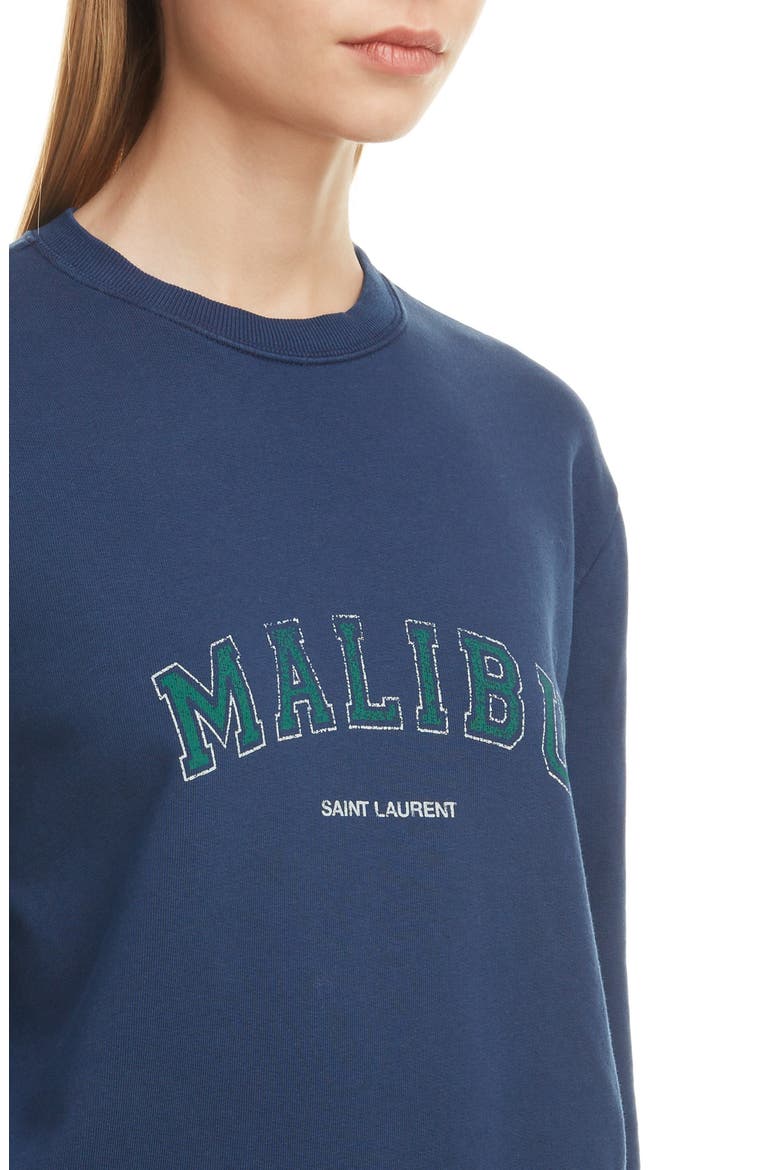 Malibu Sweatshirt, Alternate, color, MARINE BLANCHI/MULTI