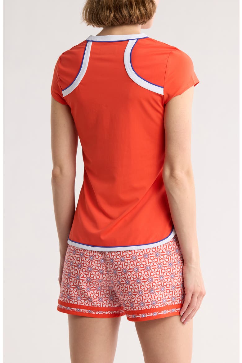 Square Neck T-Shirt, Alternate, color, FIESTA