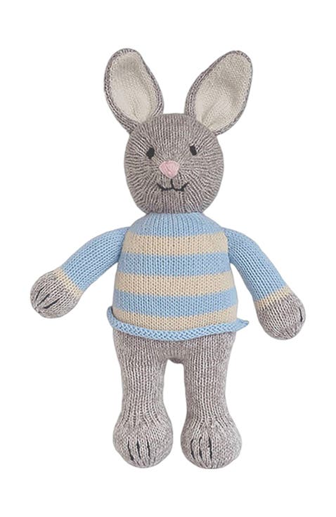 Grey Bunny In Sweater