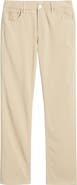 FRAME Modern Straight Leg Five-Pocket Twill Pants