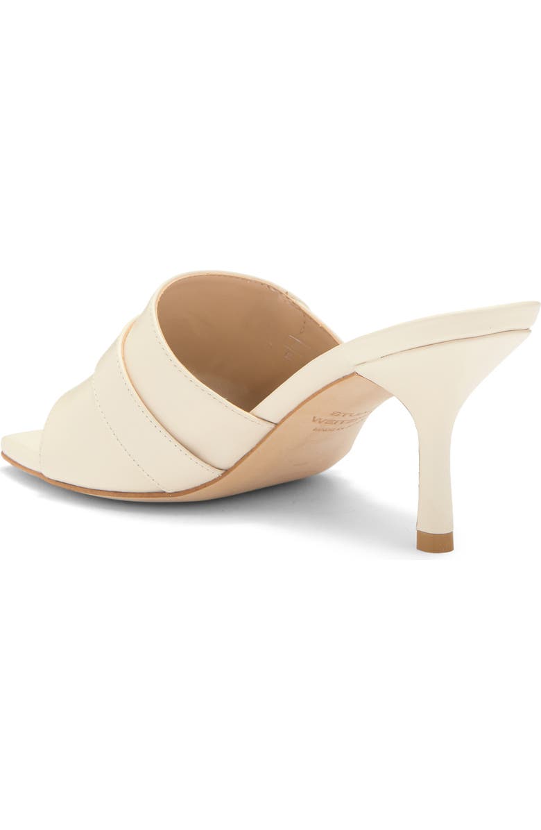 Stuart Weitzman Maverick Slide Sandal, Alternate, color, Chalk