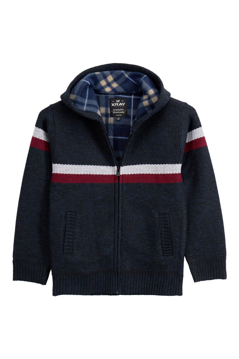Kids' Stripe Full Zip Hoodie video