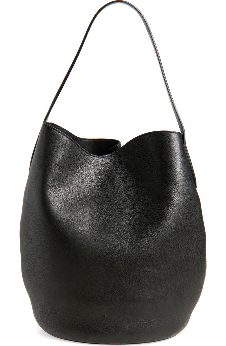 LIFFNER Large Belted Bucket Bag, Alternate, color, Black