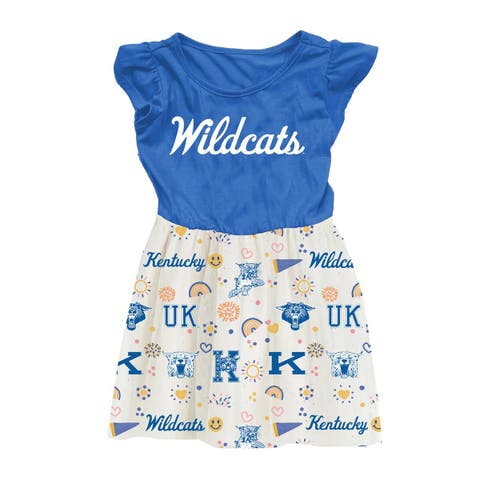 Toddler Wes & Willy  Royal Kentucky Wildcats Vault Princess Dress