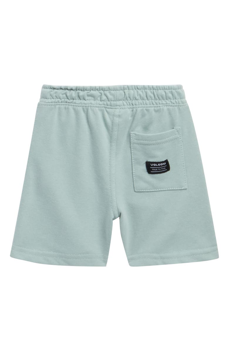 Volcom Graphic Print T-Shirt & Shorts Set, Alternate, color, Crystal Gray Blue