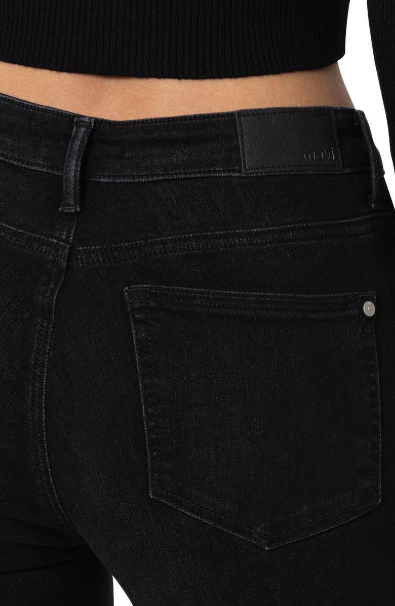 Mavi Jeans Sydney Mid Rise Flare Jeans, Alternate, color, Smoke Brushed Feather Blue