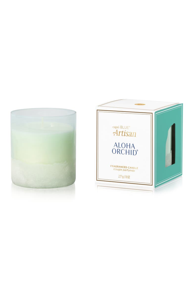 Luce d'Amalfi Boxed Tumbler Candle, Main, color, SEA GREEN