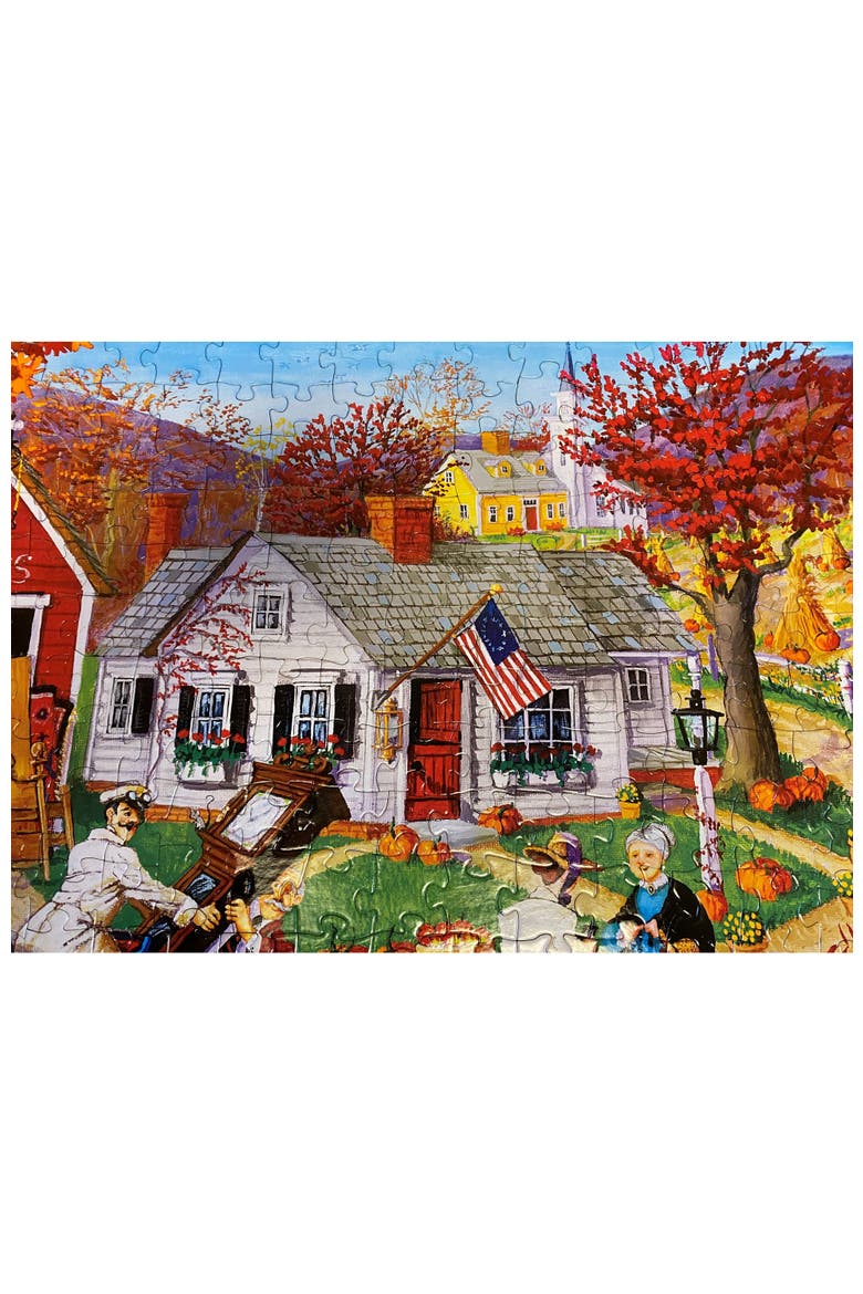Fall Finds 300 Piece Jigsaw Puzzle, Alternate, color, Multicolor