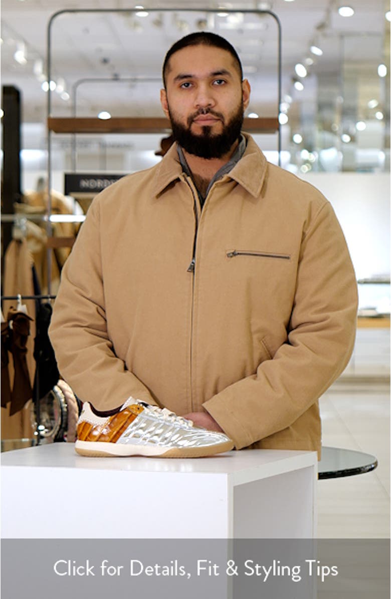 Gender Inclusive Samba Millennium Metallic Sneaker, sales video thumbnail