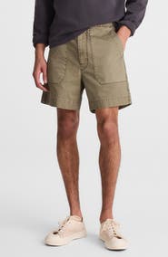Madewell Herringbone Twill Fatigue Shorts