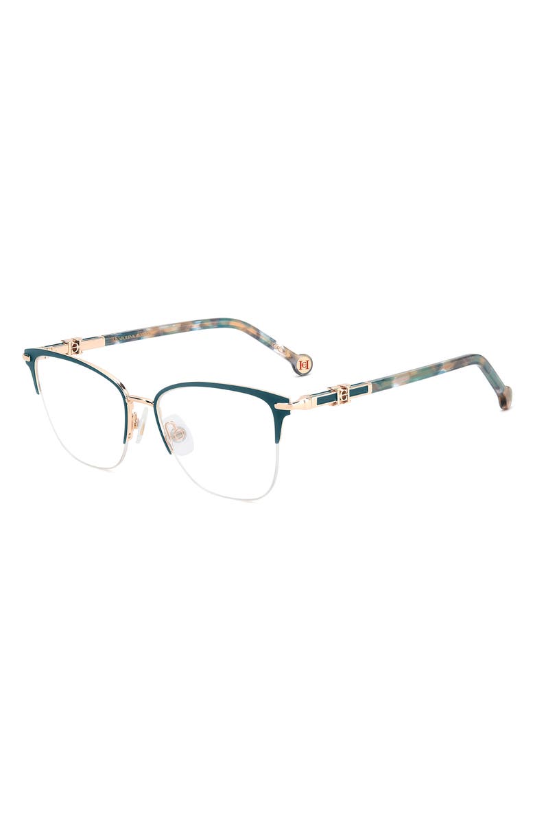 Carolina Herrera 52mm Cat Eye Reading Glasses, Alternate, color, 