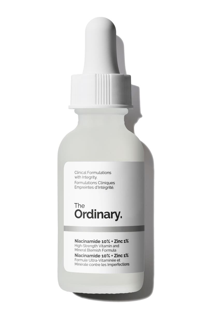 The Ordinary Niacinamide 10% + Zinc 1% Serum for Oily Skin, Main, color,